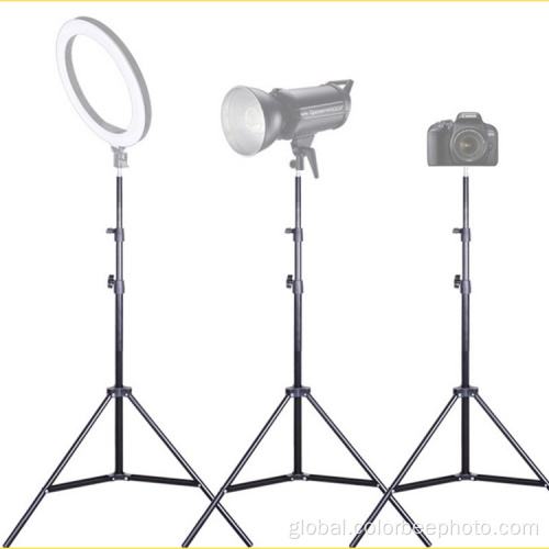 Mobile Phone Tripod Stand 1.6M Light Stand metal Floor phone Tripod Stand Manufactory